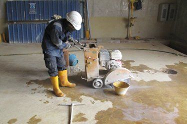 PU Injection Repairs in Cooling Tower