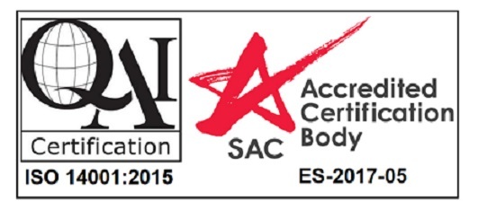 ISO 14001:2015 — Environmental Management (SAC-accredited)