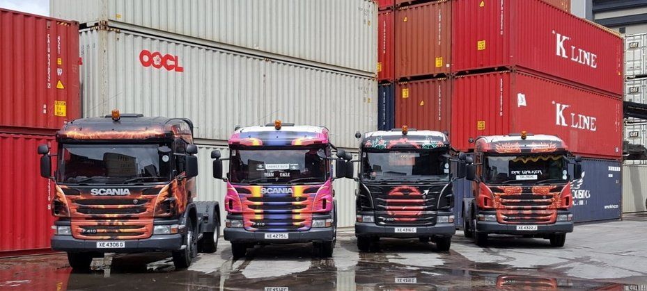 Motorsport logistics support