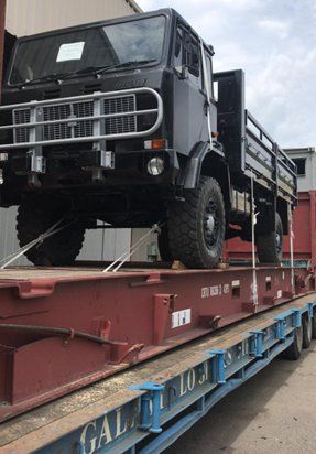 Prime mover on heavy haul