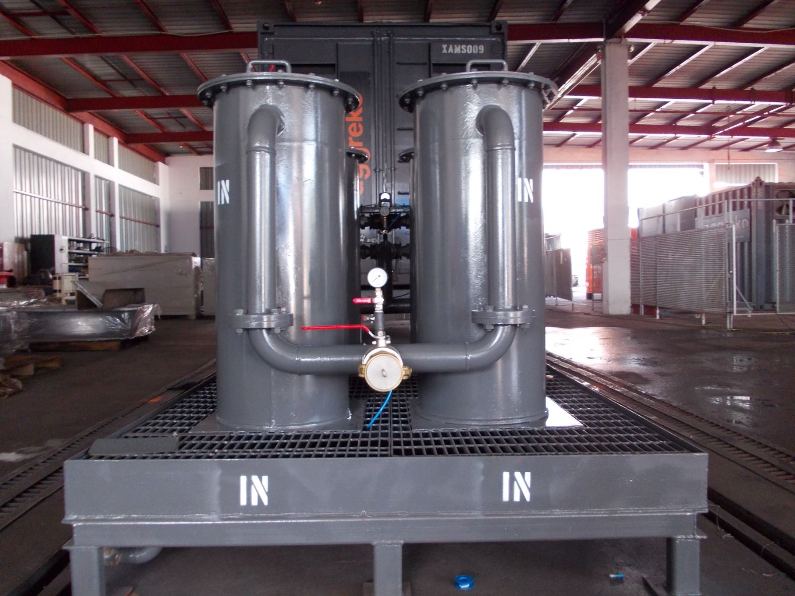 Welded plate fittings