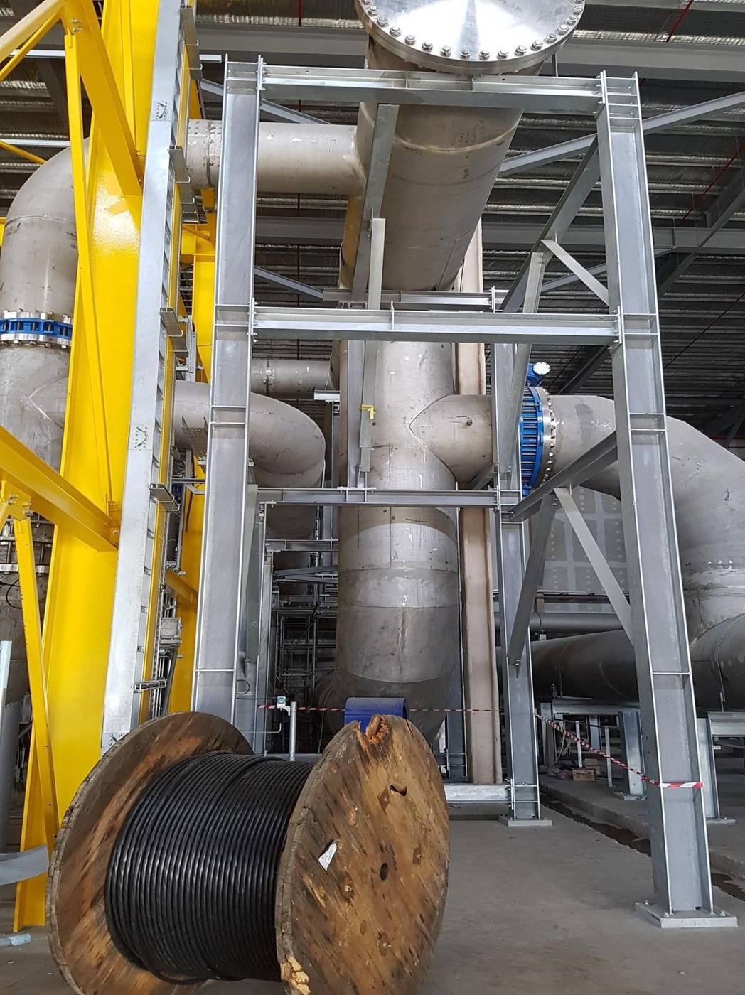SS Pipe Line Installation — PUB Changi Newater Plant (CWRT-II)