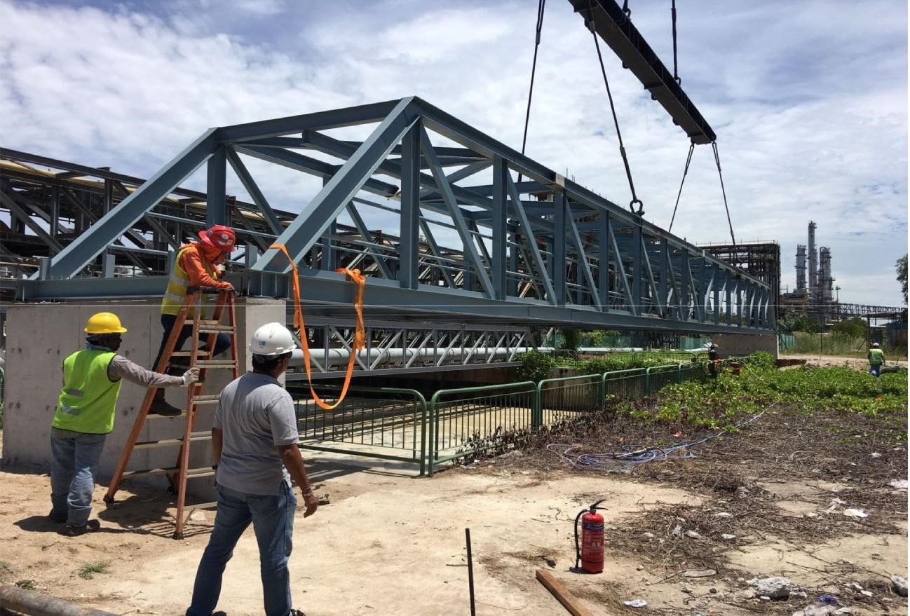 Pipe Bridge Fabrication & Installation — Jurong Island (JTC)