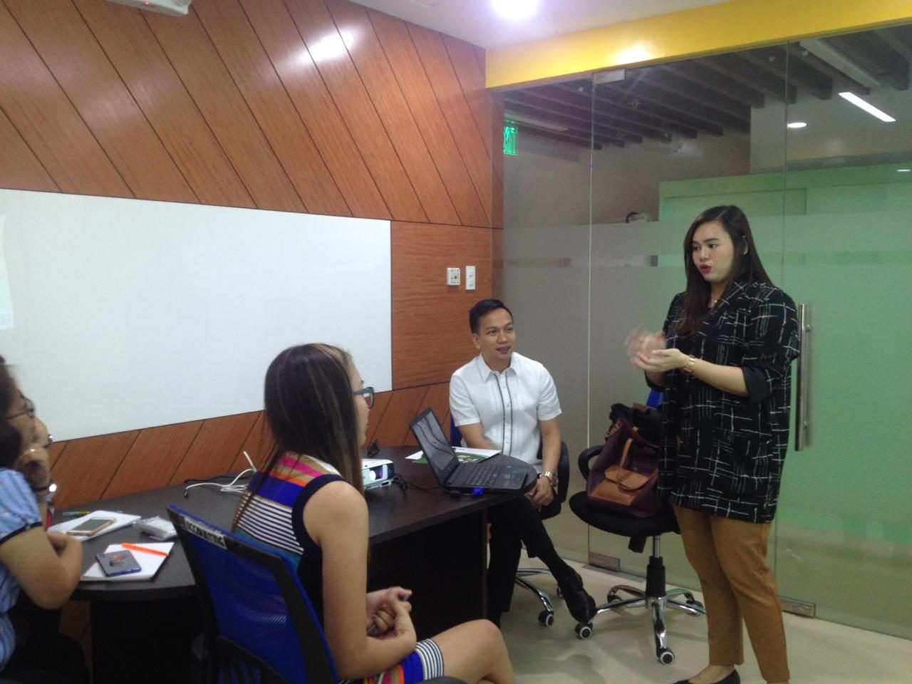 Team briefing session