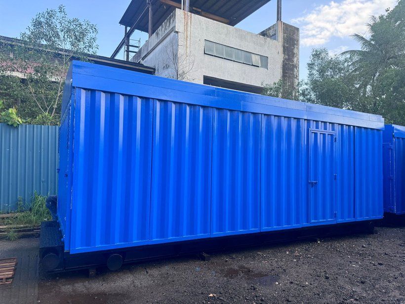 Genset Housing w/ Engine Installation