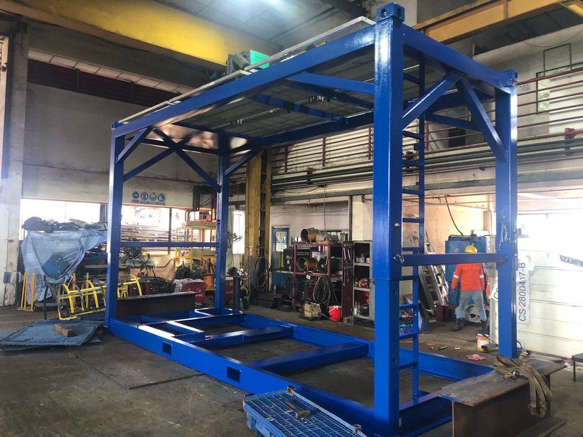 Rig Centrifuge Frame